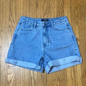 Missguided Jean shorts